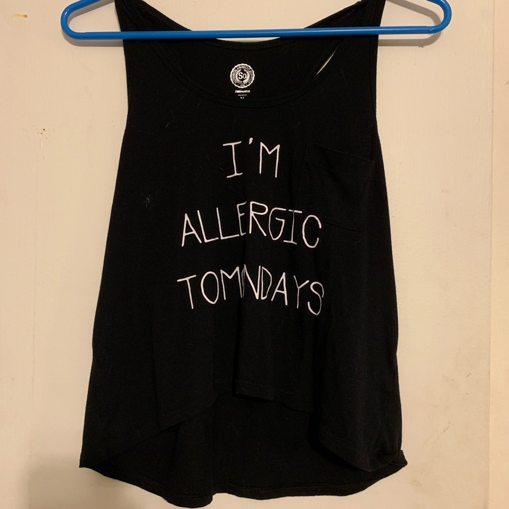 Cropped tank top